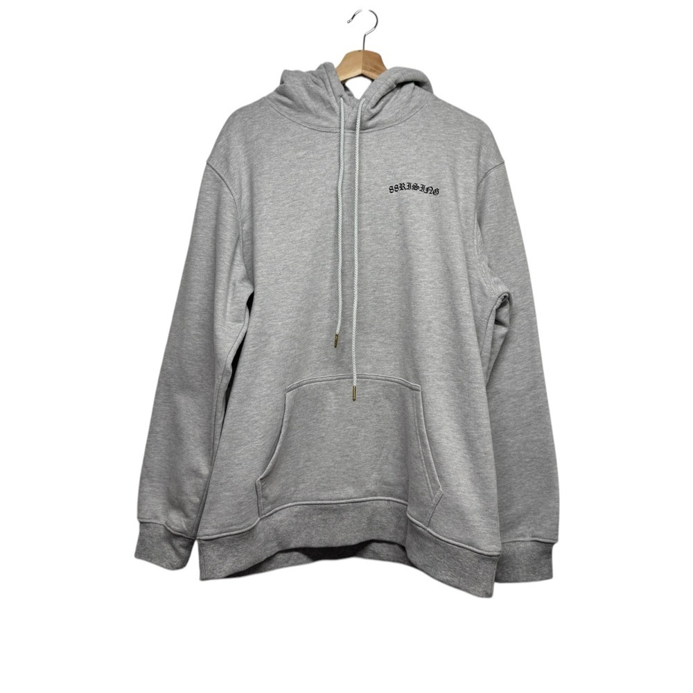 88 RISING ESSENTIALS Graphic Hoodie Gray L - Picture 4 of 9